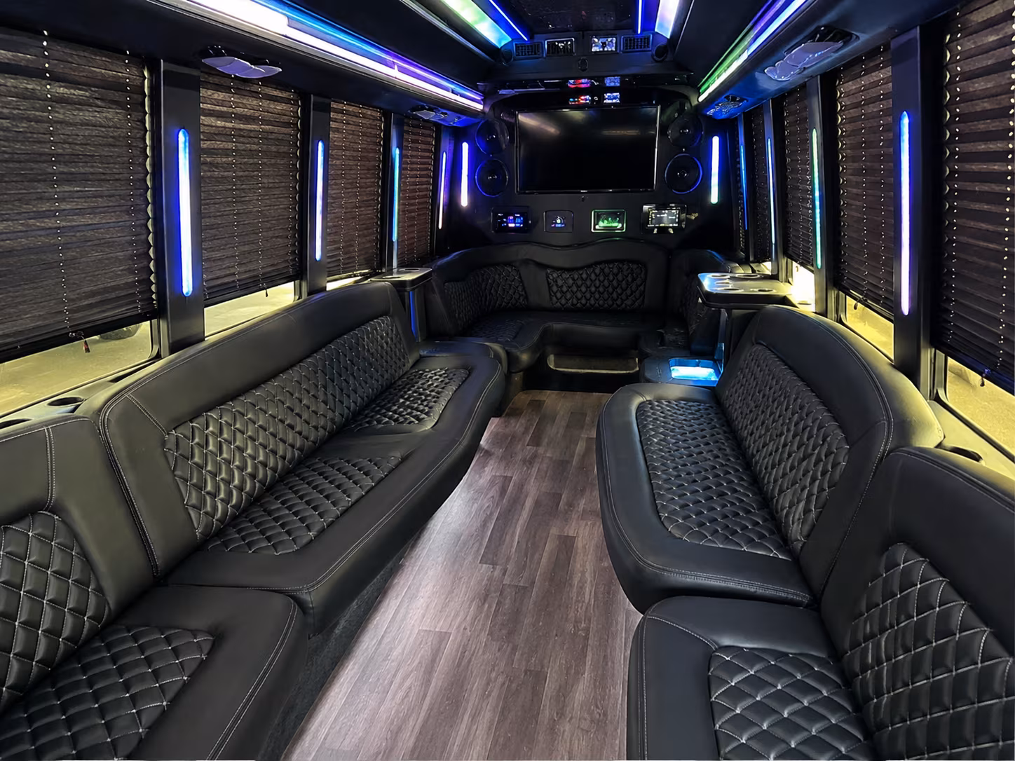 kirkland sporting event party bus rental